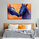 Blue Horses Wall Art Blue Horses Wall Art