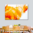 Abstract Orange Spill Wall Art Abstract Orange Spill Wall Art