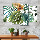 Wild Monstera Leaves Wall Art Wild Monstera Leaves Wall Art