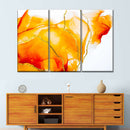 Abstract Orange Spill Wall Art Abstract Orange Spill Wall Art