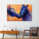 Blue Horses Wall Art Blue Horses Wall Art