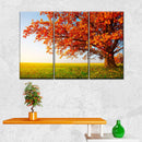 Autumn Oak Tree Wall Art Autumn Oak Tree Wall Art
