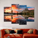 Yosemite Park Sunset Wall Art Yosemite Park Sunset Wall Art