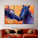 Blue Horses Wall Art Blue Horses Wall Art