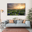 Bluebonnets At Sunset Wall Art Bluebonnets At Sunset Wall Art