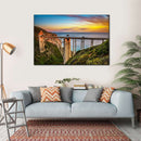 Bixby Creek Bridge At Sunset Wall Art Bixby Creek Bridge At Sunset Wall Art