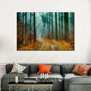 Autumn Forest Pathway Wall Art Autumn Forest Pathway Wall Art