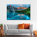 Tranquil Moraine Lake Wall Art Tranquil Moraine Lake Wall Art