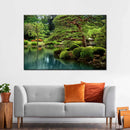 Zen Lakeside Bonsai Trees Wall Art Zen Lakeside Bonsai Trees Wall Art
