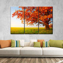 Autumn Oak Tree Wall Art Autumn Oak Tree Wall Art