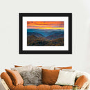 Blue Ridge Parkway Fall Wall Art Blue Ridge Parkway Fall Wall Art