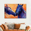 Blue Horses Wall Art Blue Horses Wall Art