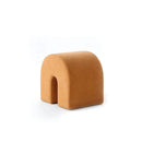 Modern Design Velvet Upholstery U Shape Pouf Modern Design Velvet Upholstery U Shape Pouf