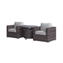 3-Piece Modular Rattan Patio Sofa Set With Weather-Resistant Cushions (SAK75321) 3-Piece Modular Rattan Patio Sofa Set With Weather-Resistant Cushions (SAK75321)