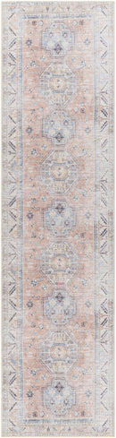 Morcott Peach Washable Area Rug Morcott Peach Washable Area Rug