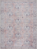 Morcott Peach Washable Area Rug Morcott Peach Washable Area Rug