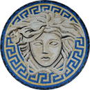 Exquisite Versace Custom Mosaic Tile Exquisite Versace Custom Mosaic Tile