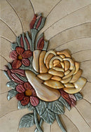 3D Floral - Mosaic Wall Art 3D Floral - Mosaic Wall Art