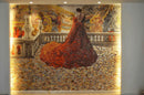 Vibrant Autumn: Colorful Mosaic Female Figure Vibrant Autumn: Colorful Mosaic Female Figure