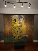 "The Kiss" By Gustav Klimt Mosaic Reproduction - Mosaic Art "The Kiss" By Gustav Klimt Mosaic Reproduction - Mosaic Art