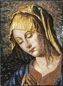 The Blessed Portrait Of Virgin Mary Mosaic The Blessed Portrait Of Virgin Mary Mosaic