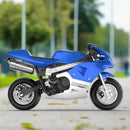 MotoTec Phantom 49CC Two-Stroke Gas Pocket Bike, Blue (96421375) MotoTec Phantom 49CC Two-Stroke Gas Pocket Bike, Blue (96421375)