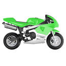 MotoTec Phantom 49CC Two-Stroke Gas Pocket Bike, Green (92461375) MotoTec Phantom 49CC Two-Stroke Gas Pocket Bike, Green (92461375)