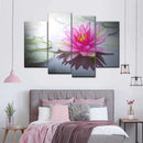 Beaming Pink Lotus Wall Art Beaming Pink Lotus Wall Art