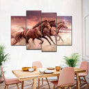 Three Running Horses Wall Art Three Running Horses Wall Art