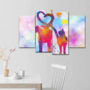 Cat And Dog Love Wall Art Cat And Dog Love Wall Art