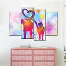 Cat And Dog Love Wall Art Cat And Dog Love Wall Art