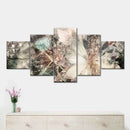 Abstract Floral Elements Wall Art Abstract Floral Elements Wall Art