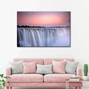 Sunset At Victoria Falls Wall Art Sunset At Victoria Falls Wall Art