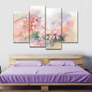 Abstract Cherry Blossom Wall Art Abstract Cherry Blossom Wall Art