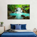 Thai Huay Mae Khamin Waterfall Wall Art Thai Huay Mae Khamin Waterfall Wall Art