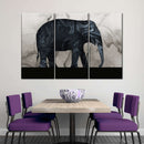 Abstract Elephant Silhouette Wall Art Abstract Elephant Silhouette Wall Art