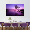 Violet Toned Lake Wall Art Violet Toned Lake Wall Art