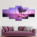 Violet Toned Lake Wall Art Violet Toned Lake Wall Art