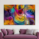 Abstract Tropical Flowers Wall Art Abstract Tropical Flowers Wall Art