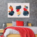 Watercolor Blotches Canvas Set Wall Art Watercolor Blotches Canvas Set Wall Art