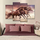 Three Running Horses Wall Art Three Running Horses Wall Art