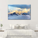 Alpine Snowy Mountains Wall Art Alpine Snowy Mountains Wall Art