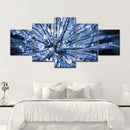 Abstract Flower Head Wall Art Abstract Flower Head Wall Art