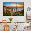 Bixby Creek Bridge At Sunset Wall Art Bixby Creek Bridge At Sunset Wall Art