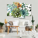 Wild Monstera Leaves Wall Art Wild Monstera Leaves Wall Art