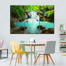 Thai Huay Mae Khamin Waterfall Wall Art Thai Huay Mae Khamin Waterfall Wall Art