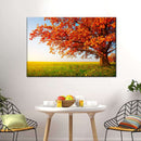 Autumn Oak Tree Wall Art Autumn Oak Tree Wall Art