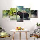 Wild Elephant Wall Art Wild Elephant Wall Art
