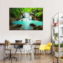 Thai Huay Mae Khamin Waterfall Wall Art Thai Huay Mae Khamin Waterfall Wall Art