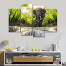 Waterfall Elephant Wall Art Waterfall Elephant Wall Art